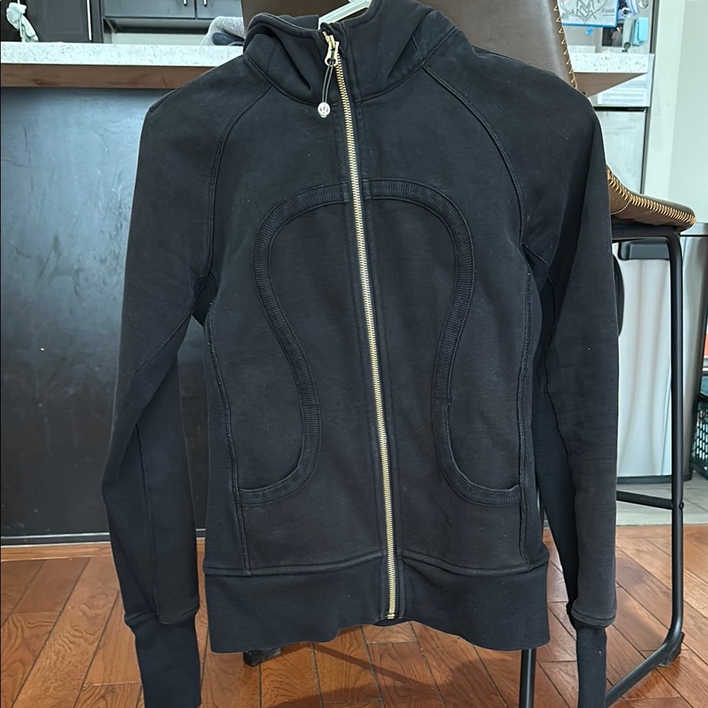 Black Zip-Up Women's Jacket